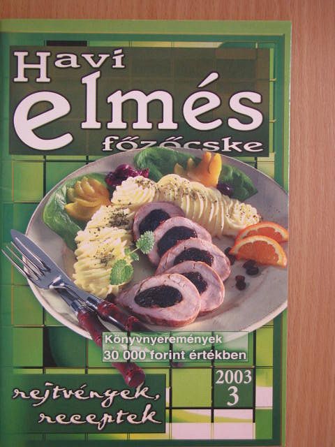 Havi elmés főzőcske 2003/3 [antikvár]