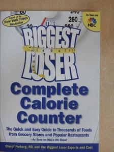 Cheryl Forberg - The Biggest Loser - Complete Calorie Counter [antikvár]