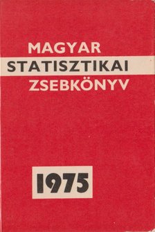 Magyar statisztikai zsebkönyv 1975 [antikvár]