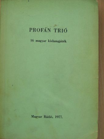 Csurka István - Profán trió [antikvár]