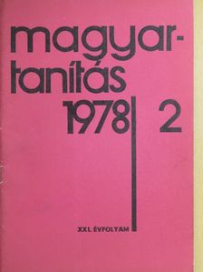 Bende Miklós - Magyartanítás 1978/2. [antikvár]