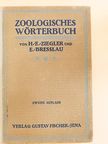 Dr. E. Bresslau - Zoologisches Wörterbuch [antikvár]