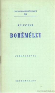 Giacomo Puccini - Bohémélet [antikvár]