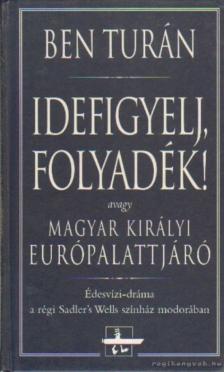 Ben Turán - Idefigyelj, folyadék! [antikvár]