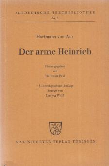 AUE, HARTMANN VON - Der arme Heinrich [antikvár]