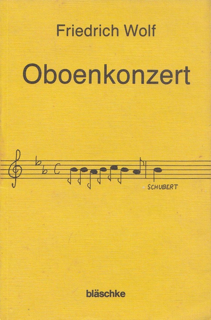 Wolf, Friedrich - Oboenkonzert [antikvár]