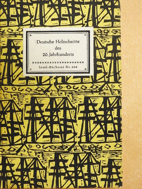 Deutsche Holzschnitte des XX. Jahrhunderts [antikvár]