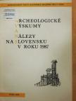 Ján Strbík - Archeologické vyskumy a nálezy na Slovensku v Roku 1987 [antikvár]