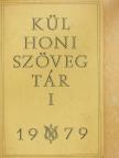 Bibó István - Külhoni szövegtár I. (dedikált példány) [antikvár]