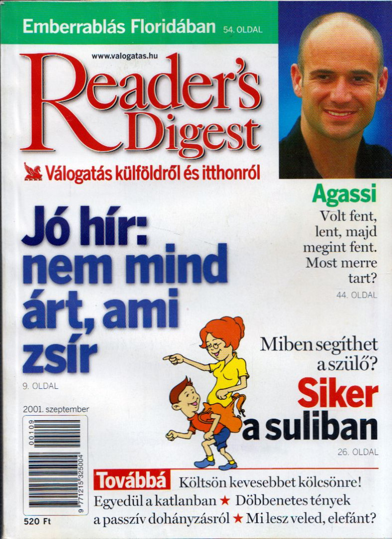 Keresztes Péter - Reader's Digest 2001. szeptember [antikvár]