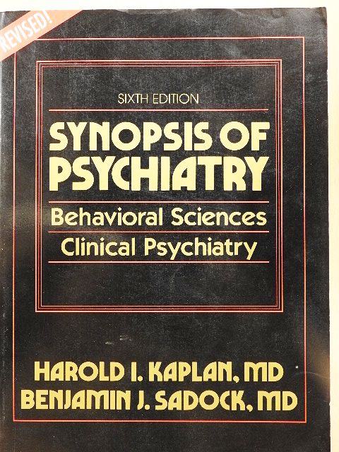 Bejnamin J. Sadock, MD - Synopsis of Psychiatry [antikvár]