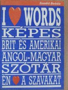 Szendrő Borbála - Képes brit és amerikai angol-magyar szótár [antikvár]