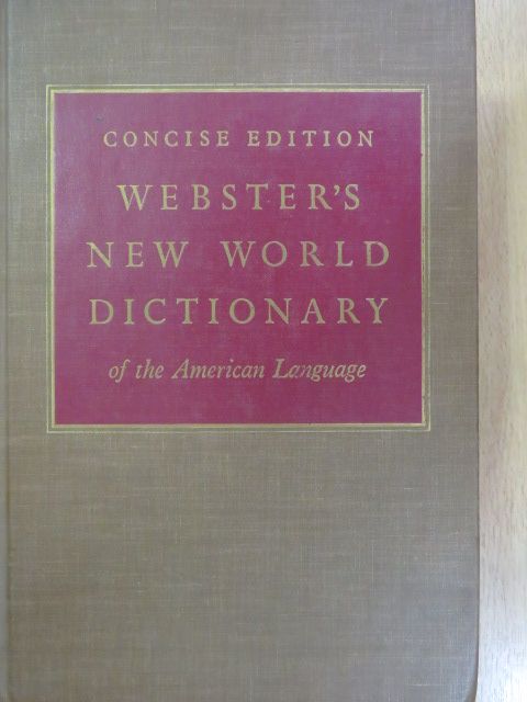 Webster's New World Dictionary of the American Language [antikvár]