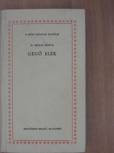 D. Mátai Mária - Gegő Elek [antikvár]