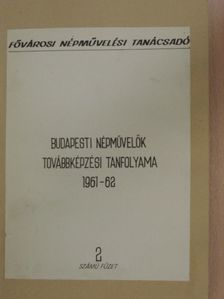 Dr. Gyalmos János - Budapesti népművelők továbbképzési tanfolyama [antikvár]