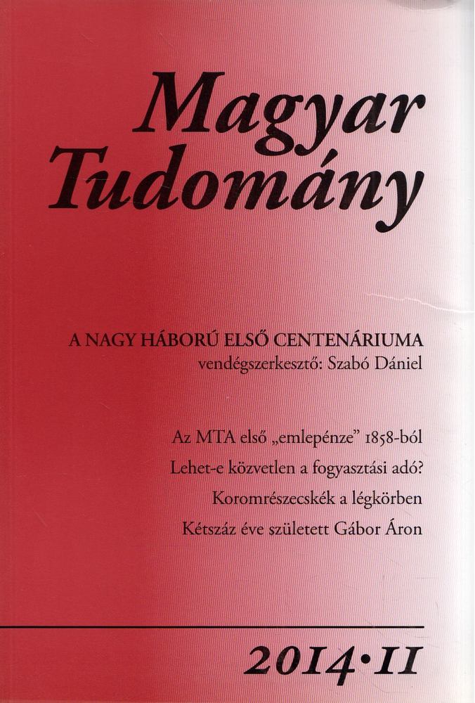 CSÁNYI VILMOS - Magyar tudomány 2014/11 [antikvár]