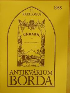 Borda Antikvárium 11. katalógus [antikvár]
