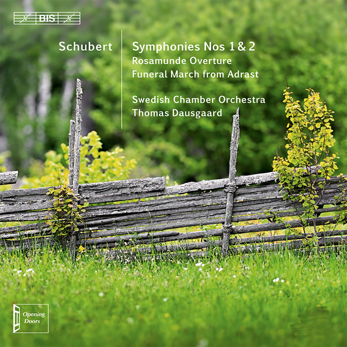 SCHUBERT - SYMPHONIES NOS 1 & 2 - FUNERAL MARCH - ROSAMUNDE OVERTURE SACD DAUSGAARD