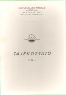 Tájékoztató 1990/1. [antikvár]