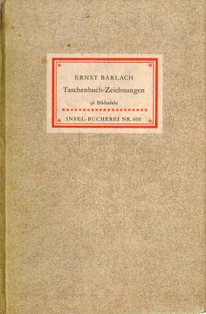 Friedrich Schult - Ernst Barlach: Taschenbuch-Zeichnungen [antikvár]