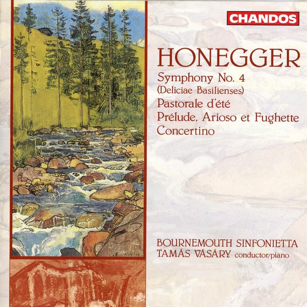 HONEGGER - SYMPHONY NO.4 CD VÁSÁRY TAMÁS