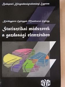 Kerékgyártó Györgyné - Statisztikai módszerek a gazdasági elemzésben  [antikvár]