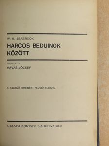 W. B. Seabrook - Harcos beduinok között [antikvár]