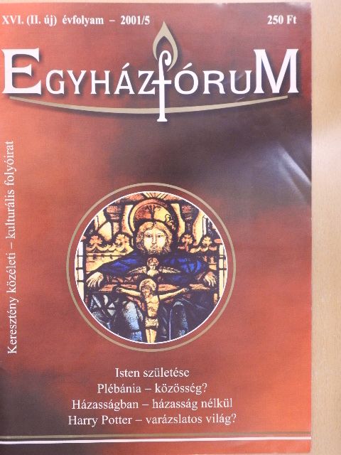 Aszalós János - Egyházfórum 2001/5. [antikvár]