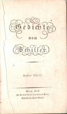 Gedichte von Schiller [antikvár]