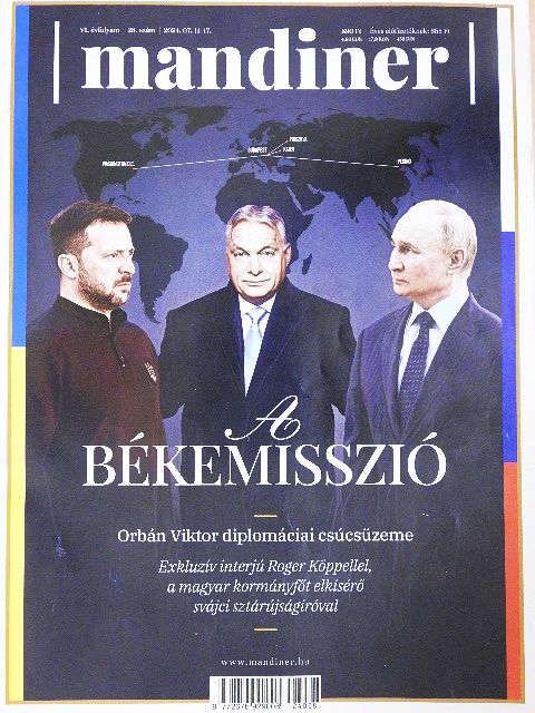 Gianni Annoni - Mandiner 2024. július. 11-17. [antikvár]