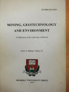 Mining, geotechnology and environment [antikvár]