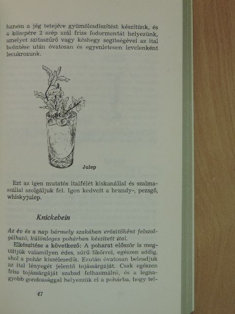 Bagi Márta - Koktélok és báritalok [antikvár]