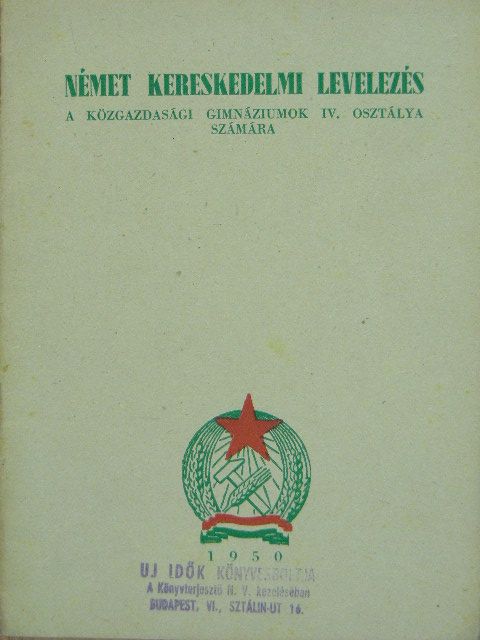 Magos Béla - Német kereskedelmi levelezés [antikvár]