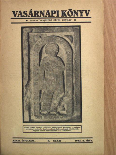 Vasárnapi Könyv 1943. II/8. [antikvár]