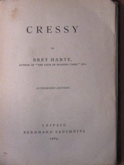 Bret Harte - Cressy [antikvár]