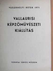Vallaurisi képzőművészeti kiállítás [antikvár]