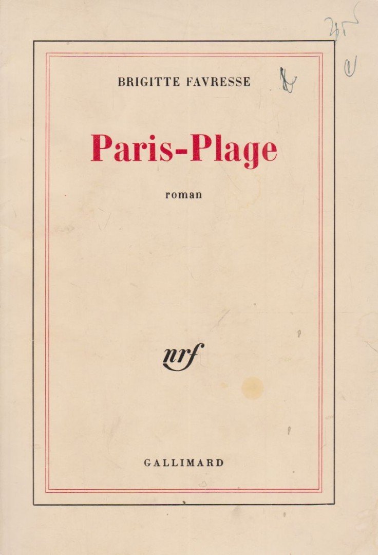 Brigitte Favresse - Paris-Plage [antikvár]