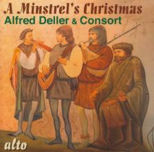 A MINSTREL'S CHRISTMAS CD ALFRED DELLER & CONSORT