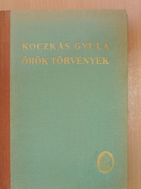 Koczkás Gyula - Örök törvények [antikvár]