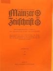Dr. Friedrich Slezak - Mainzer Zeitschrift 66. 1971 [antikvár]