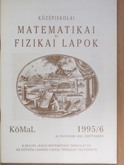 Balázsik Zoltán - Középiskolai matematikai és fizikai lapok 1995. szeptember [antikvár]