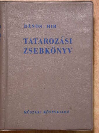 Bálint Gyula - Tatarozási zsebkönyv [antikvár]