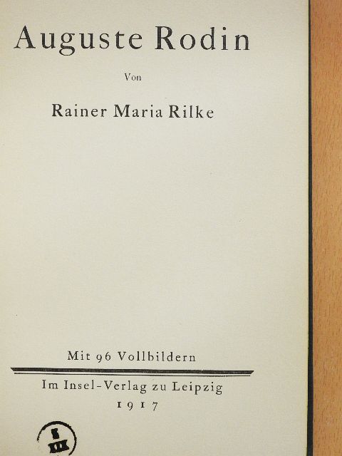 Rainer Maria Rilke - Auguste Rodin [antikvár]