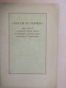 XXIII. János pápa - Pacem in Terris [antikvár]