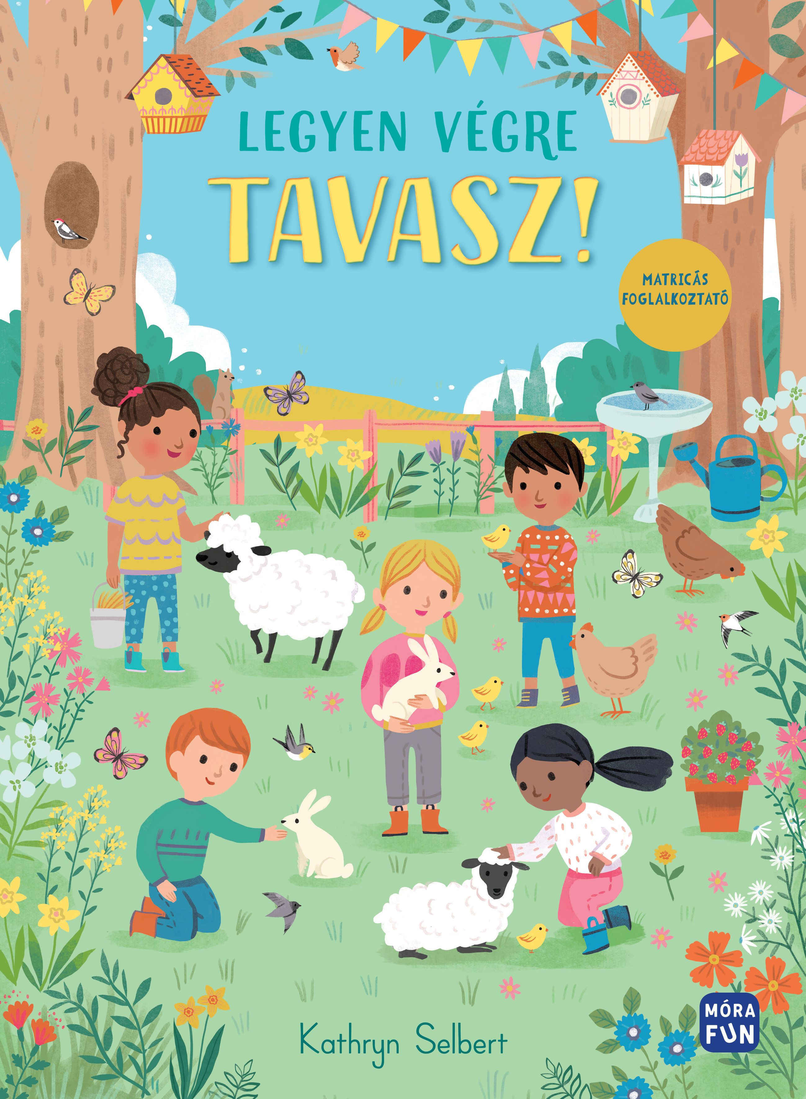 Legyen végre tavasz - matricás foglalkoztató