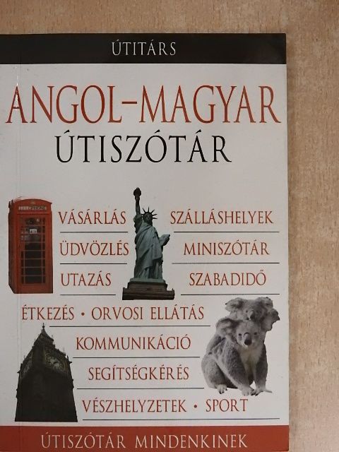 Angol-magyar útiszótár [antikvár]