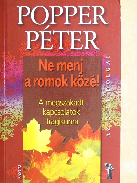 Popper Péter - Ne menj a romok közé! [antikvár]
