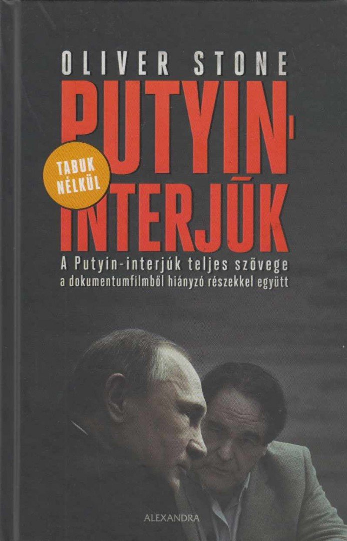 Stone,Oliver - Putyin-interjúk [antikvár]