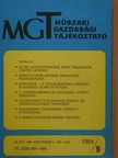 Műszaki-gazdasági tájékoztató 1984. szeptember [antikvár]
