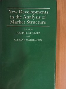 Alexis Jacquemin - New Developments in the Analysis of Market Structure [antikvár]